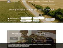 Tablet Screenshot of bymycar.fr